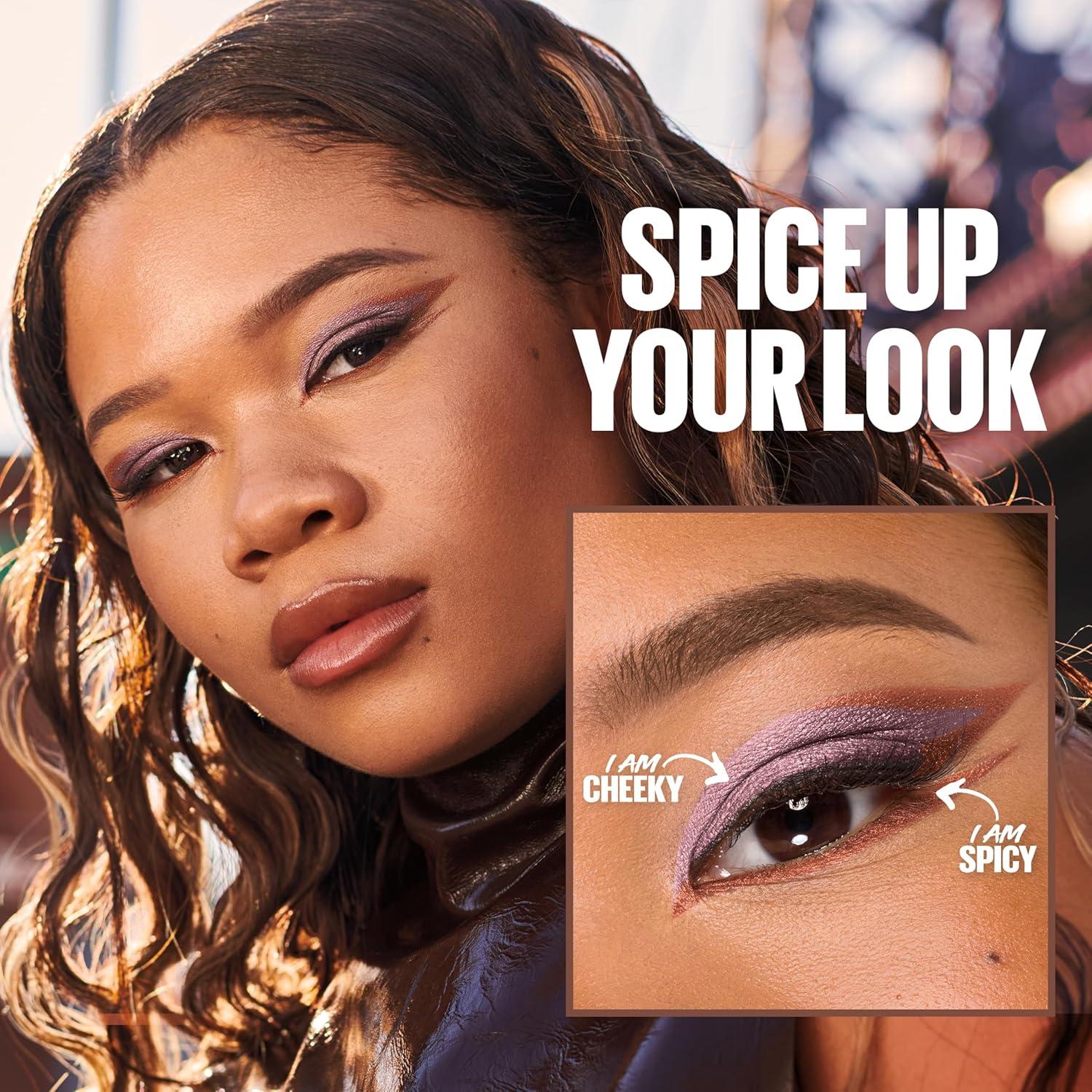 imageMAYBELLINE Color Tattoo Longwear MultiUse Eye Shadow Stix Eye Makeup I am Determined Dark Brown MatteI Am Spicy