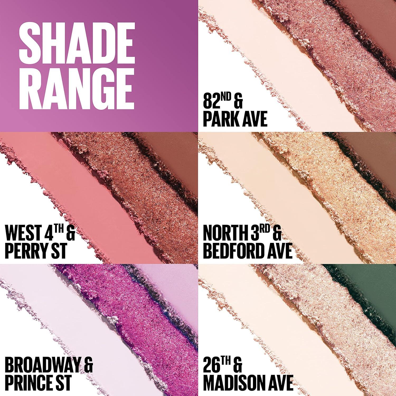 imageMaybelline New York Shadow Blocks Shadow Blocks Eyeshadow Palette Stacked Eye Shadow Trio 82nd amp Park Ave 008 oz50 26TH MADISON AVE