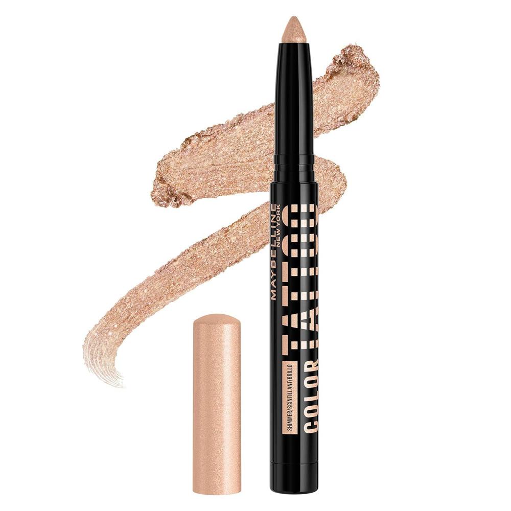 imageMAYBELLINE Color Tattoo Longwear MultiUse Eye Shadow Stix Eye Makeup I am Determined Dark Brown Matte30 I AM COURAGEOUS