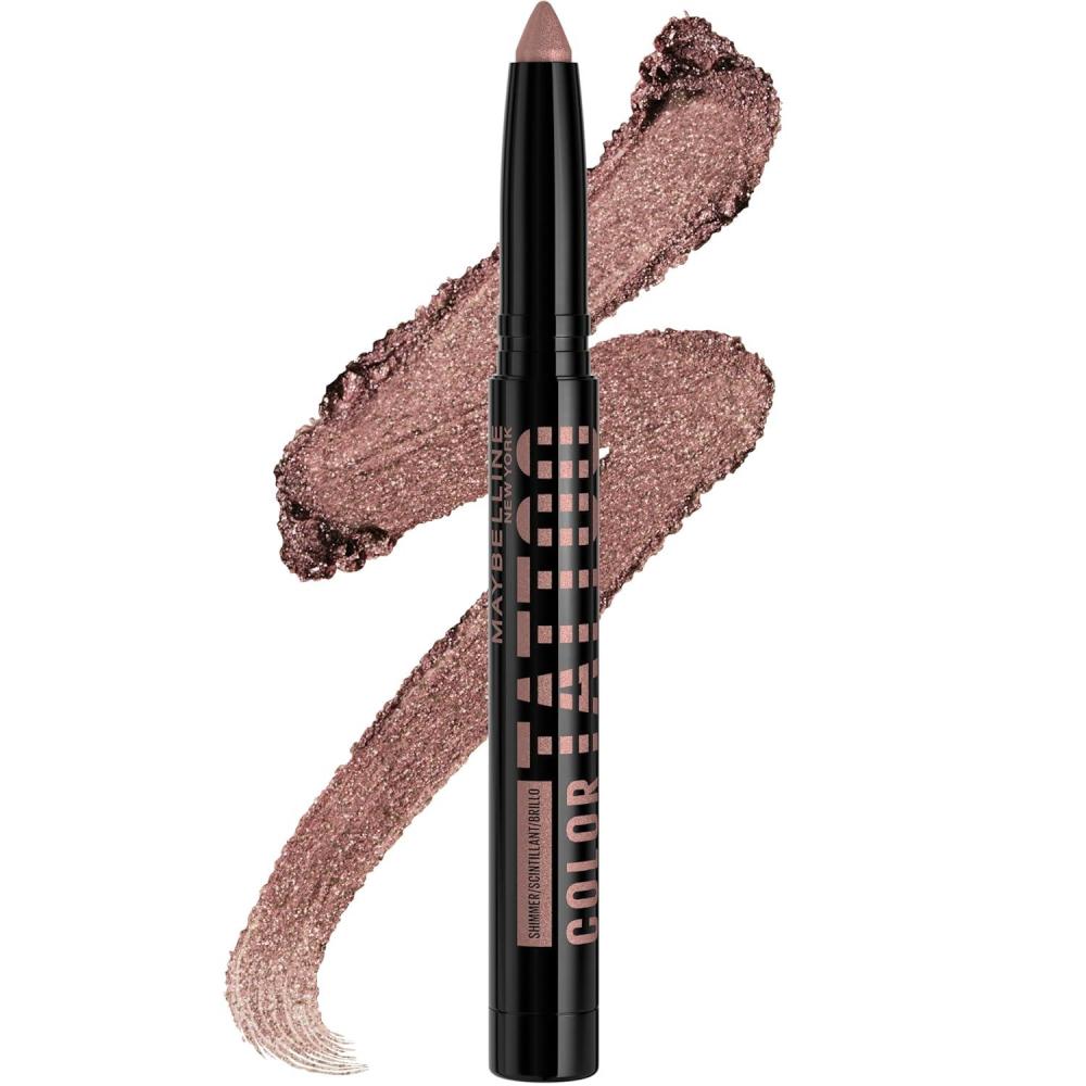 imageMAYBELLINE Color Tattoo Longwear MultiUse Eye Shadow Stix Eye Makeup I am Determined Dark Brown MatteI Am Cheeky