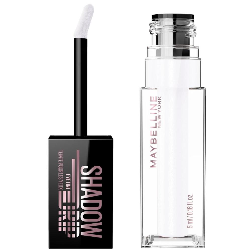 imageMAYBELLINE Shadow Drip Eye Tint Liquid Eyeshadow HighImpact Lightweight Shimmer Eye Shadow with Up To 16HR Wear Amethyst Drip 1 Count05 SILVER DRIP