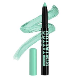 MAYBELLINE Color Tattoo Longwear Multi-Use Eye Shadow Stix, Eye Makeup, I am Determined (Dark Brown Matte)(45 I AM GIVING (LIGHT TEAL MATTE))