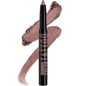 MAYBELLINE Color Tattoo Longwear Multi-Use Eye Shadow Stix, Eye Makeup, I am Determined (Dark Brown Matte)(I Am Cheeky)