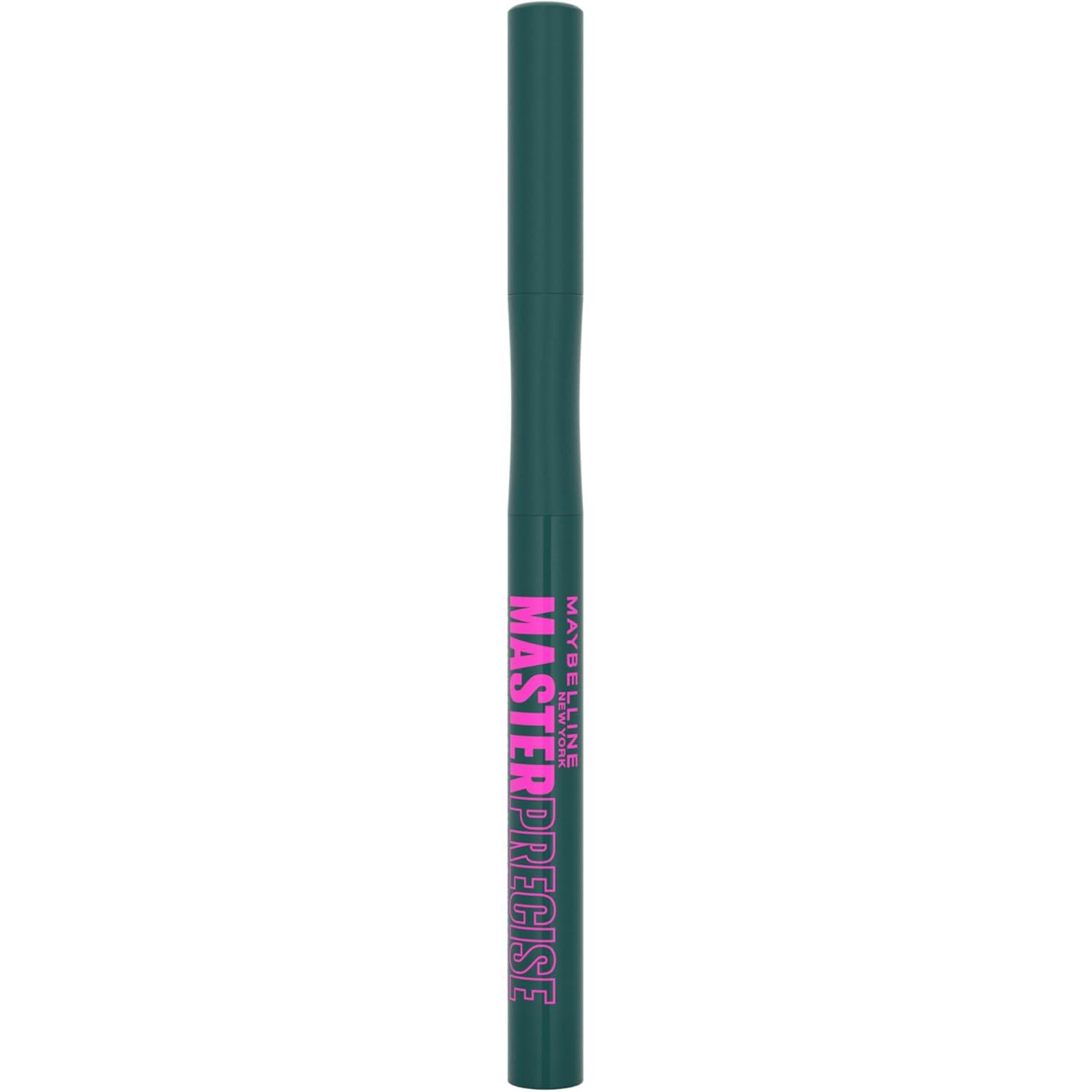 imageMaybelline Eyestudio Master Precise All Day Waterproof Liquid Eyeliner Makeup Black 1 Count Packaging May VaryEMERALD