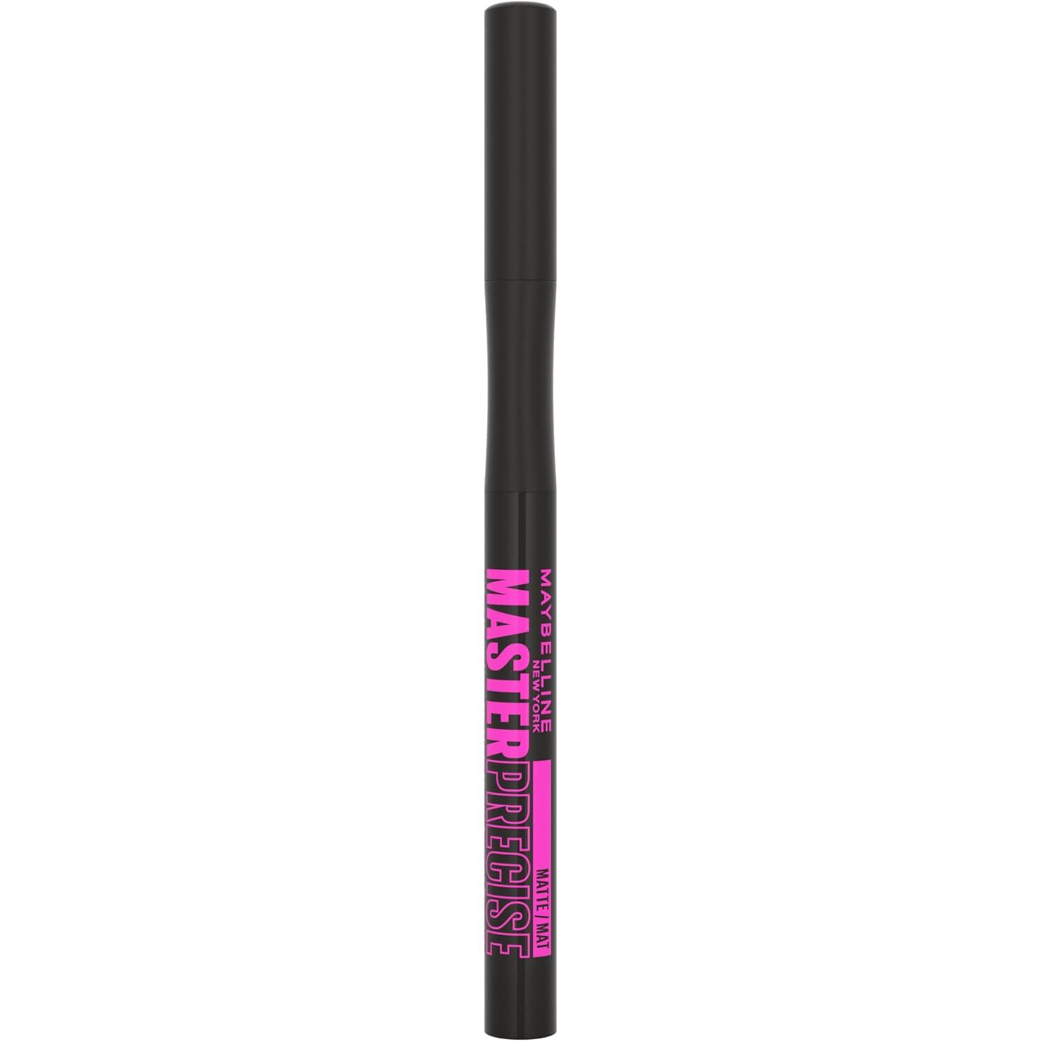 imageMaybelline Eyestudio Master Precise All Day Waterproof Liquid Eyeliner Makeup Black 1 Count Packaging May VaryMATTE BLACK