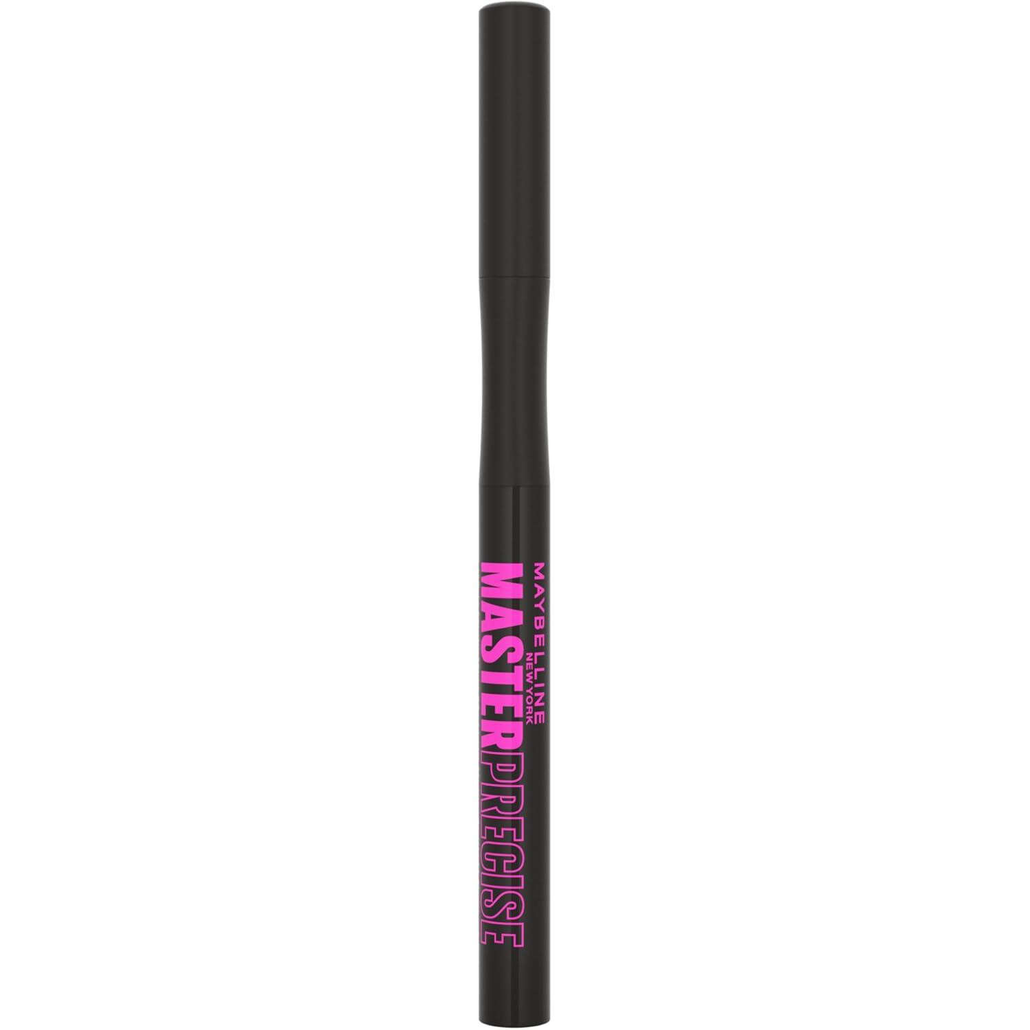 imageMaybelline Eyestudio Master Precise All Day Waterproof Liquid Eyeliner Makeup Black 1 Count Packaging May VarySATIN BLACK