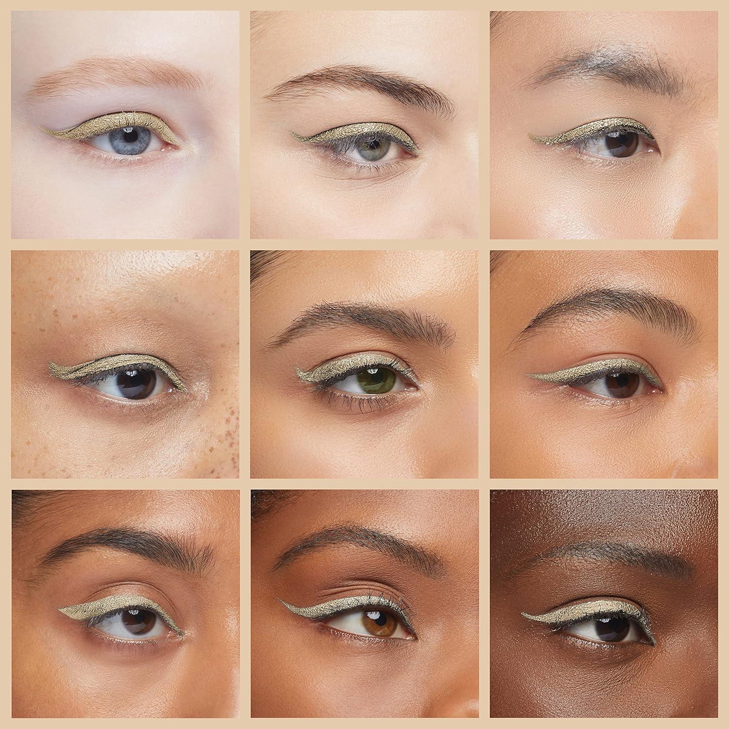 imageMaybelline New York Master Precise Ink Metallic Liquid Liner Black Comet 006 Fluid OunceSolar Gold