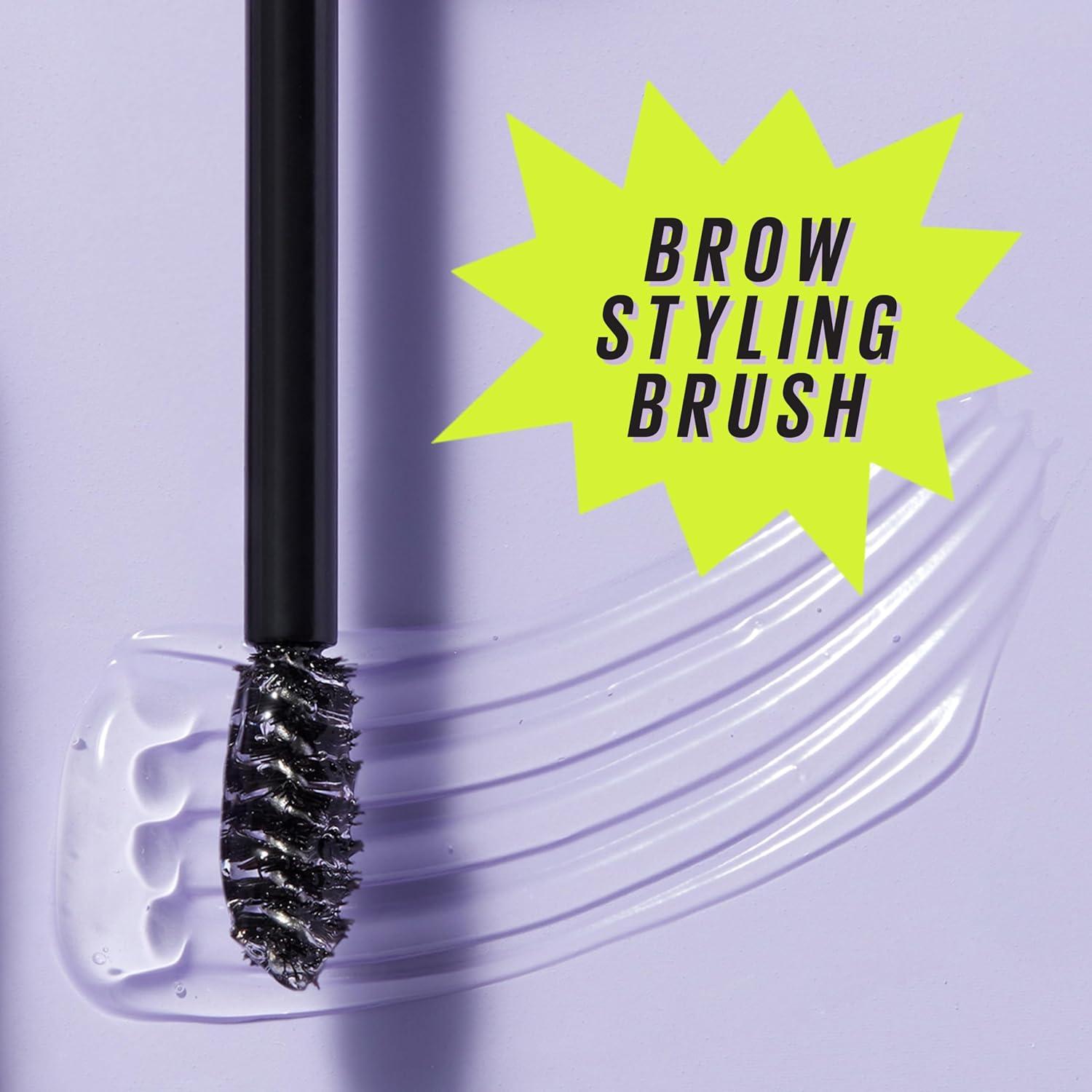 imageMaybelline Super Lock Brow Glue Eyebrow Gel Lightweight Brow Gel For Up To 24HR Hold Clear 1 Count253 Taupe