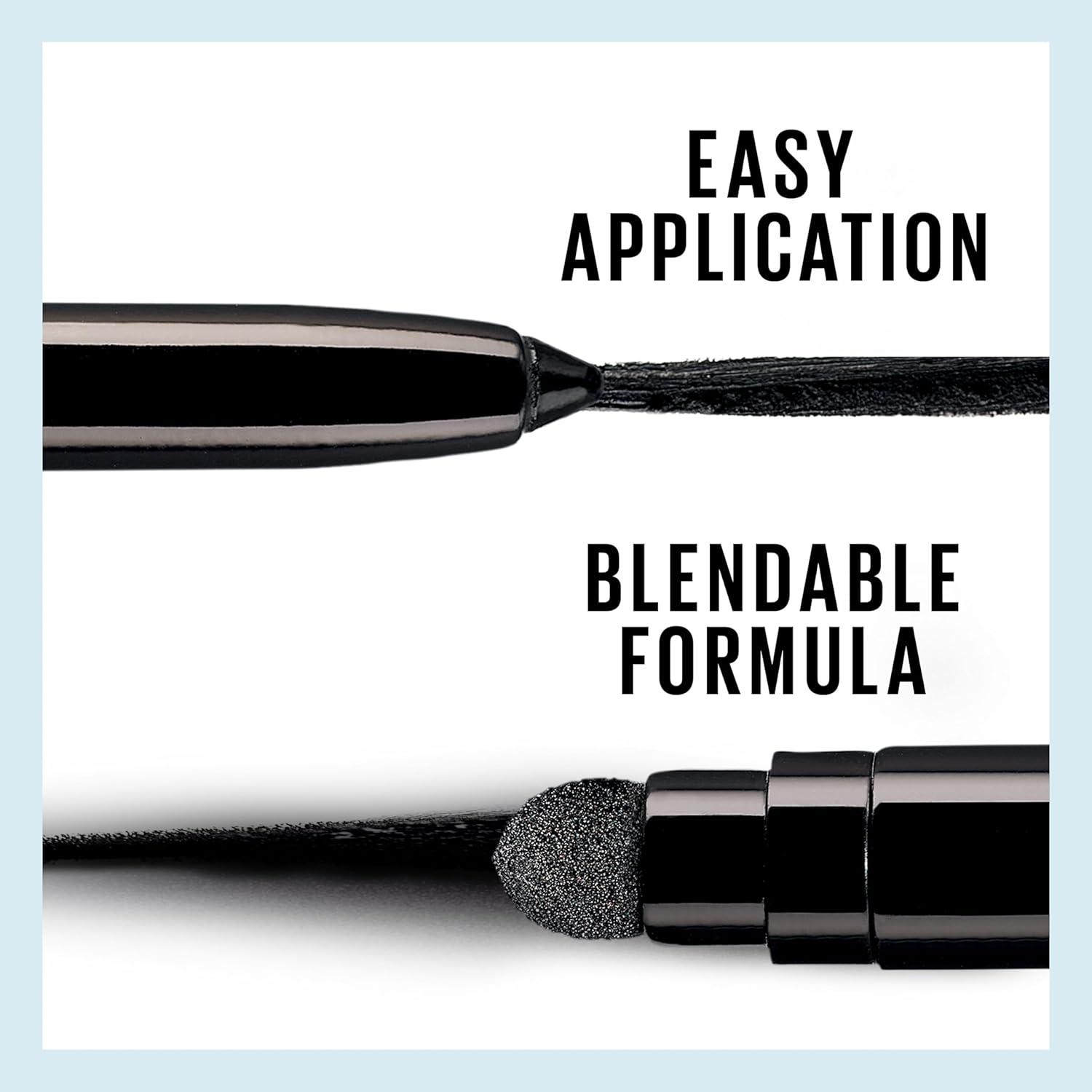 imageMaybelline Tattoo Studio Automatic Gel Pencil Waterproof Eyeliner Blendable Smudge Resistant Matte Eyeliner For Up To 36HR Wear Pitch Black Smokey Black Packaging May VaryMidnight Mocha Smokey Gray