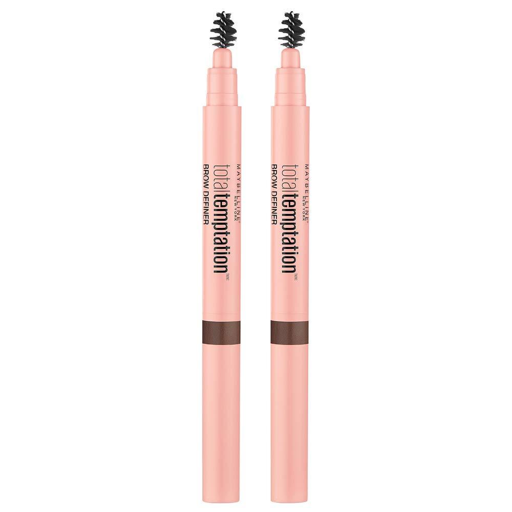 imageMaybelline Total Temptation Eyebrow Definer Pencil Soft Brown 1 Count310 MEDIUM BROWN