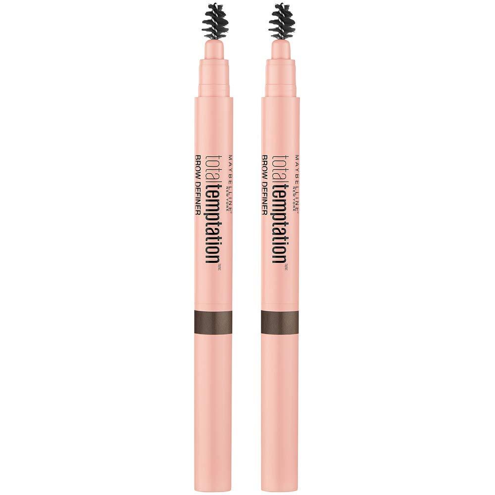 imageMaybelline Total Temptation Eyebrow Definer Pencil Soft Brown 1 Count315 DEEP BROWN