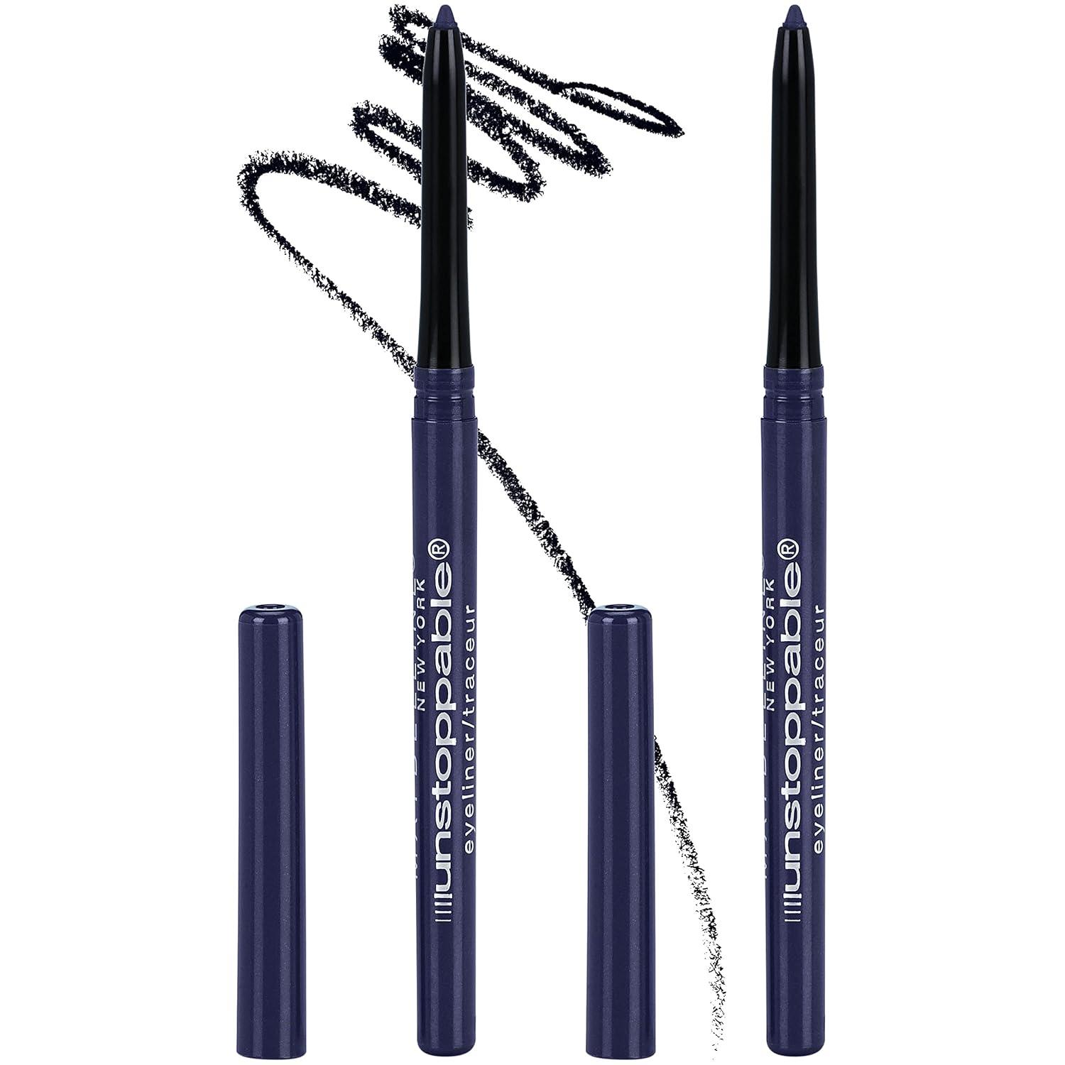 imageMaybelline Unstoppable Waterproof Mechanical Brown Eyeliner Pencil Easy to Apply Smooth Glide Up to 24 Hour Wear Cinnabar40 SAPPHIRE