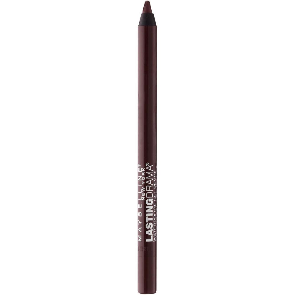 imageMaybelline Eyestudio Lasting Drama Waterproof Matte Gel Pencil Black Eyeliner Makeup Jet Black 2 CountGLAZED TOFFEE