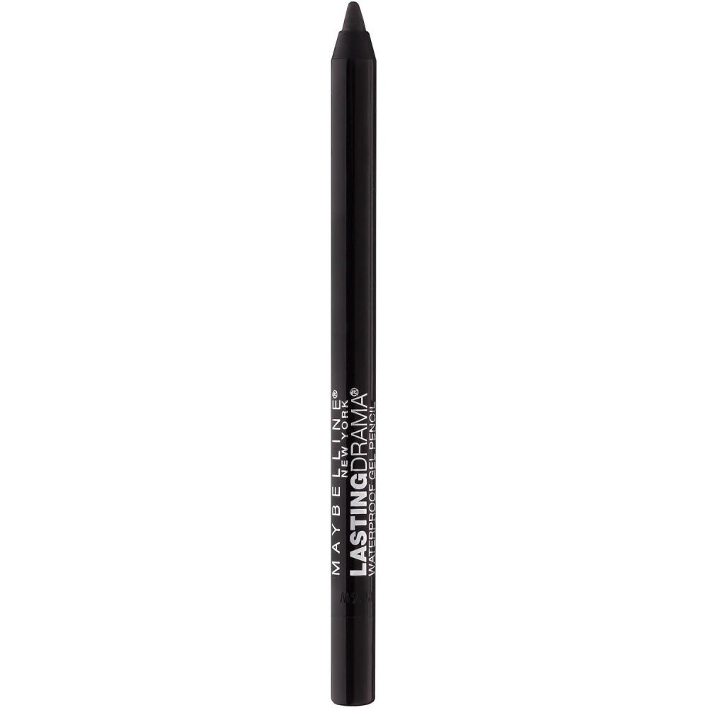imageMaybelline Eyestudio Lasting Drama Waterproof Matte Gel Pencil Black Eyeliner Makeup Jet Black 2 CountSLEEK ONYX