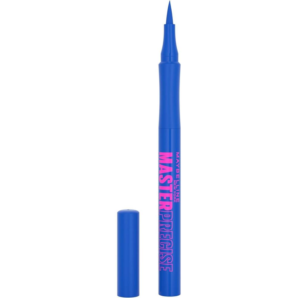 imageMaybelline Eyestudio Master Precise All Day Waterproof Liquid Eyeliner Makeup Black 1 Count Packaging May VaryCOBALT