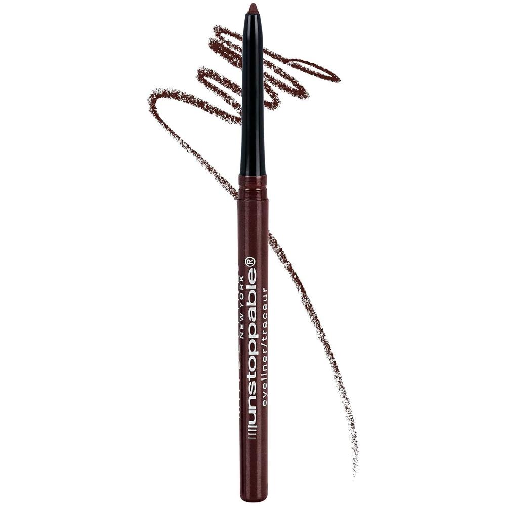 imageMaybelline Unstoppable Waterproof Mechanical Brown Eyeliner Pencil Easy to Apply Smooth Glide Up to 24 Hour Wear Cinnabar20 CINNABAR