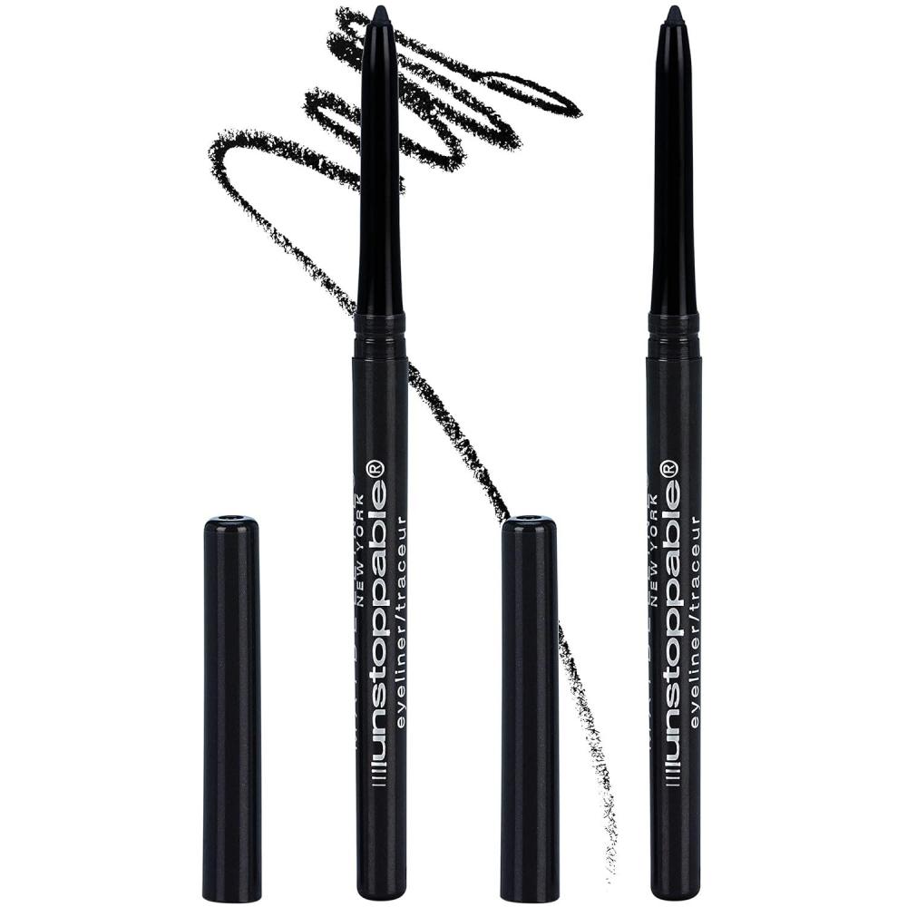 imageMaybelline Unstoppable Waterproof Mechanical Brown Eyeliner Pencil Easy to Apply Smooth Glide Up to 24 Hour Wear CinnabarOnyx