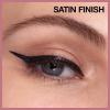 MAYBELLINE New York Hyper Easy Liquid Pen No-Skip Waterproof Eyeliner, Satin Finish, Pitch Brown(PITCH BLACK)