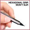 MAYBELLINE New York Hyper Easy Liquid Pen No-Skip Waterproof Eyeliner, Satin Finish, Pitch Brown(PITCH BROWN)