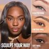 MAYBELLINE Sculpting Stix 2-in-1 Eyeliner, Dual Ended Brown Eye Liner With Up to 24HR Wear, Smudge and Sweat-Resistant Eye Makeup Formula, Smooth Espresso, 1 Count(HAZY TAUPE)