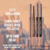 MAYBELLINE Sculpting Stix 2-in-1 Eyeliner, Dual Ended Brown Eye Liner With Up to 24HR Wear, Smudge and Sweat-Resistant Eye Makeup Formula, Smooth Espresso, 1 Count(SMOOTH ESPRESSO)