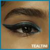MAYBELLINE Tattoo Studio Sharpenable Eyeliner Pencil, 36 Hour Wear, Waterproof, Tealtini, 1 Count(Tealtini)