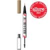 Maybelline Build-A-Brow 2-in-1 Brow Pen and Sealing Eyebrow Gel, Eyebrow Makeup for Real-Looking, Fuller Brows, Medium Brown, 1 Count(250 BLONDE)