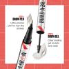 Maybelline Build-A-Brow 2-in-1 Brow Pen and Sealing Eyebrow Gel, Eyebrow Makeup for Real-Looking, Fuller Brows, Medium Brown, 1 Count(259 ASH BROWN)