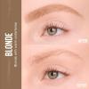Maybelline Express Brow Ultra Slim Eyebrow Makeup, Brow Pencil with Precision Tip and Spoolie for Defined Eyebrows, Black, 1 Count(250 BLONDE)