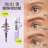 Maybelline Super Lock Brow Glue Eyebrow Gel, Lightweight Brow Gel For Up To 24HR Hold, Clear, 1 Count(000 Clear)