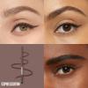 Maybelline Tattoo Studio Automatic Gel Pencil Waterproof Eyeliner, Blendable, Smudge Resistant, Matte Eyeliner For Up To 36HR Wear, Pitch Black (Smokey Black), Packaging May Vary(Expressotini (Smokey Brown))