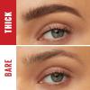 Maybelline Tattoo Studio Brow Styling Gel, Waterproof Eyebrow Make Up, Brow Tint for Up to 36HR Wear, Deep Brown, 1 Count(255 SOFT BROWN)