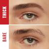 Maybelline Tattoo Studio Brow Styling Gel, Waterproof Eyebrow Make Up, Brow Tint for Up to 36HR Wear, Deep Brown, 1 Count(257 MEDIUM BROWN)
