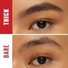Maybelline Tattoo Studio Brow Styling Gel, Waterproof Eyebrow Make Up, Brow Tint for Up to 36HR Wear, Deep Brown, 1 Count(260 DEEP BROWN)