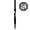 Maybelline TattooStudio Waterproof Eyebrow Pencil, Sharpenable, Longwear, Long Lasting, Pigmented Eyebrow Pencil for Defined Brows, Black Brown, 1 Count(257 MEDIUM BROWN)
