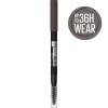 Maybelline TattooStudio Waterproof Eyebrow Pencil, Sharpenable, Longwear, Long Lasting, Pigmented Eyebrow Pencil for Defined Brows, Black Brown, 1 Count(262 BLACK BROWN)