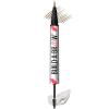 Maybelline Build-A-Brow 2-in-1 Brow Pen and Sealing Eyebrow Gel, Eyebrow Makeup for Real-Looking, Fuller Brows, Medium Brown, 1 Count(255 SOFT BROWN)