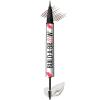Maybelline Build-A-Brow 2-in-1 Brow Pen and Sealing Eyebrow Gel, Eyebrow Makeup for Real-Looking, Fuller Brows, Medium Brown, 1 Count(260 DEEP BROWN)
