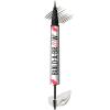 Maybelline Build-A-Brow 2-in-1 Brow Pen and Sealing Eyebrow Gel, Eyebrow Makeup for Real-Looking, Fuller Brows, Medium Brown, 1 Count(262 BLACK BROWN)