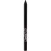 Maybelline Eyestudio Lasting Drama Waterproof Matte Gel Pencil Black Eyeliner Makeup, Jet Black, 2 Count(SLEEK ONYX)