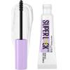 Maybelline Super Lock Brow Glue Eyebrow Gel, Lightweight Brow Gel For Up To 24HR Hold, Clear, 1 Count(000 Clear)