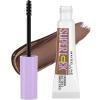 Maybelline Super Lock Brow Glue Eyebrow Gel, Lightweight Brow Gel For Up To 24HR Hold, Clear, 1 Count(257 Medium Brown)
