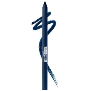 MAYBELLINE New York Tattoo Studio Long-Lasting Sharpenable Eyeliner Pencil, Glide on Smooth Gel Pigments with 36 Hour Wear, Waterproof Arctic Skies 0.04 oz(920 STRIKING NAVY)