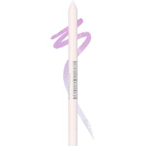 MAYBELLINE New York Tattoo Studio Long-Lasting Sharpenable Eyeliner Pencil, Glide on Smooth Gel Pigments with 36 Hour Wear, Waterproof Arctic Skies 0.04 oz(821 STARDUST CHROME)