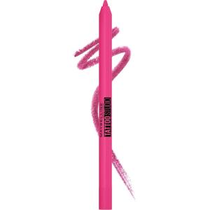 MAYBELLINE New York Tattoo Studio Long-Lasting Sharpenable Eyeliner Pencil, Glide on Smooth Gel Pigments with 36 Hour Wear, Waterproof Arctic Skies 0.04 oz(0 ULTRA PINK)