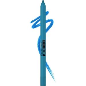 MAYBELLINE New York Tattoo Studio Long-Lasting Sharpenable Eyeliner Pencil, Glide on Smooth Gel Pigments with 36 Hour Wear, Waterproof Arctic Skies 0.04 oz(0 ARTIC SKIES)