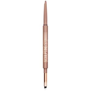 MAYBELLINE Sculpting Stix 2-in-1 Eyeliner, Dual Ended Brown Eye Liner With Up to 24HR Wear, Smudge and Sweat-Resistant Eye Makeup Formula, Smooth Espresso, 1 Count(HAZY TAUPE)