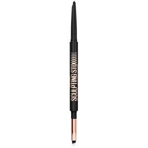 MAYBELLINE Sculpting Stix 2-in-1 Eyeliner, Dual Ended Brown Eye Liner With Up to 24HR Wear, Smudge and Sweat-Resistant Eye Makeup Formula, Smooth Espresso, 1 Count(BLACK BLUR)