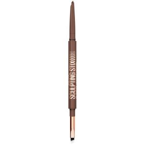 MAYBELLINE Sculpting Stix 2-in-1 Eyeliner, Dual Ended Brown Eye Liner With Up to 24HR Wear, Smudge and Sweat-Resistant Eye Makeup Formula, Smooth Espresso, 1 Count(MOCHA CONTOUR)