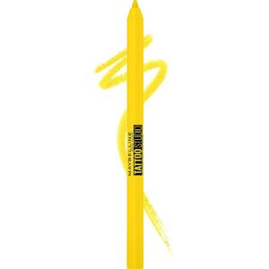 MAYBELLINE Tattoo Studio Sharpenable Eyeliner Pencil, 36 Hour Wear, Waterproof, Tealtini, 1 Count(Citrus Charge)